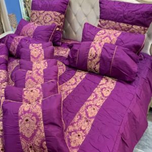light purple bed covers