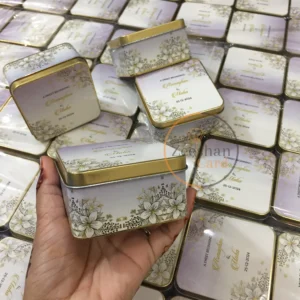 metallic bid boxes (100 pieces)